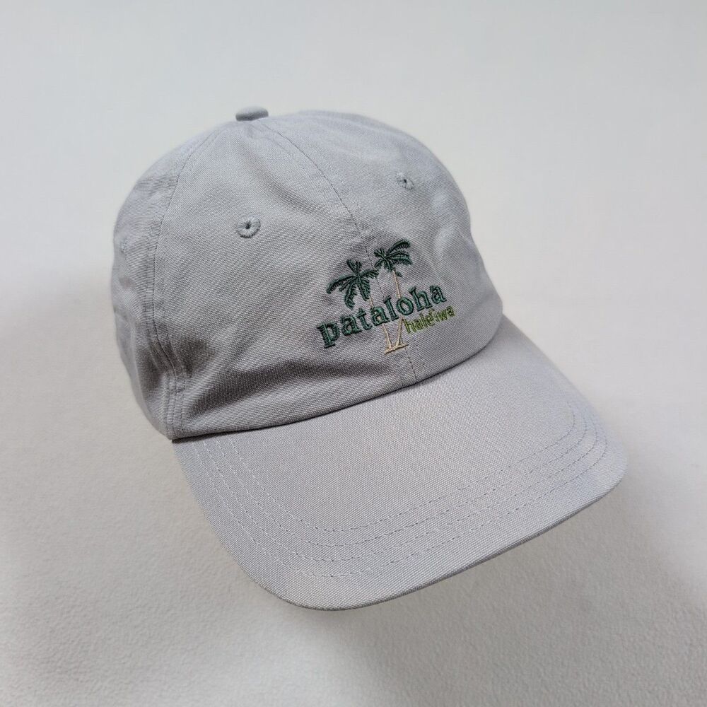 Rare Patagonia Pataloha Hale'iwa Palm Tree Strap Back Hat Adjustable Hawaii